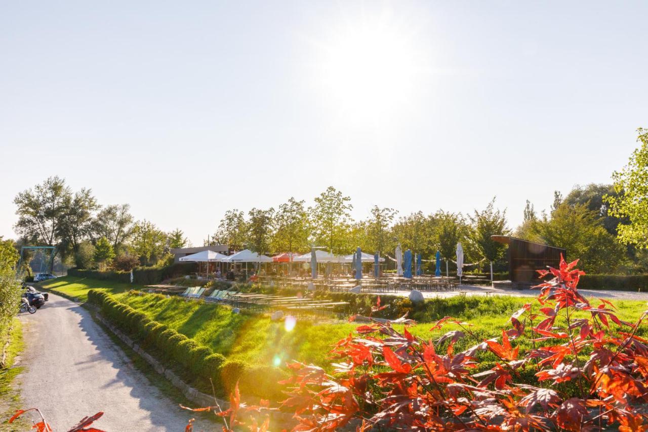 Camping&Pension Au an der Donau Exterior foto