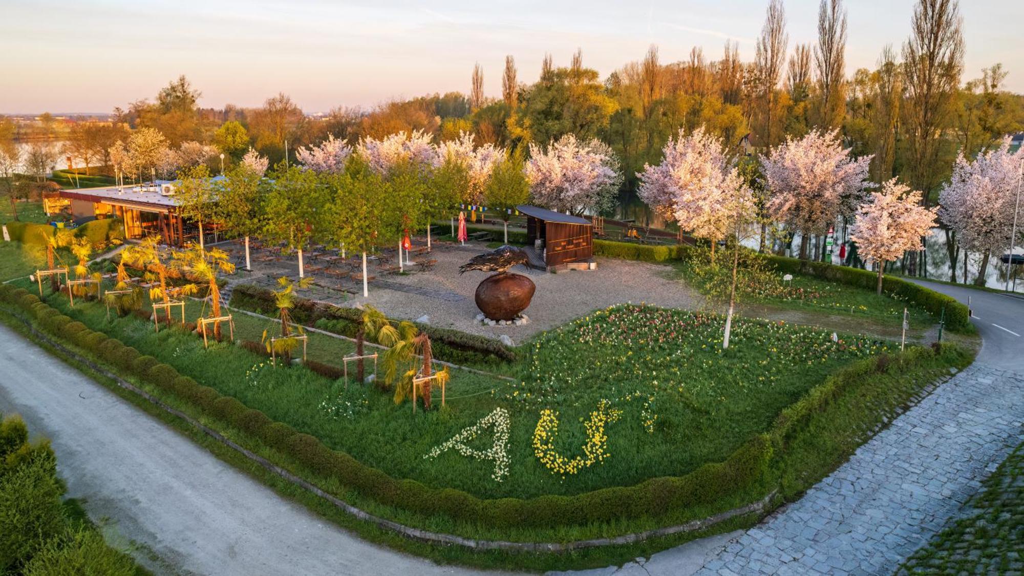 Camping&Pension Au an der Donau Exterior foto