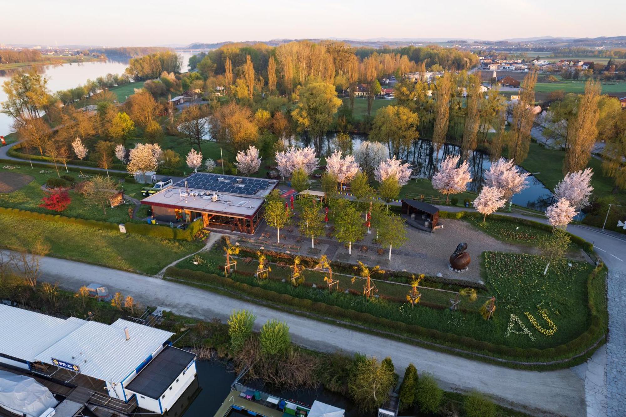 Camping&Pension Au an der Donau Exterior foto