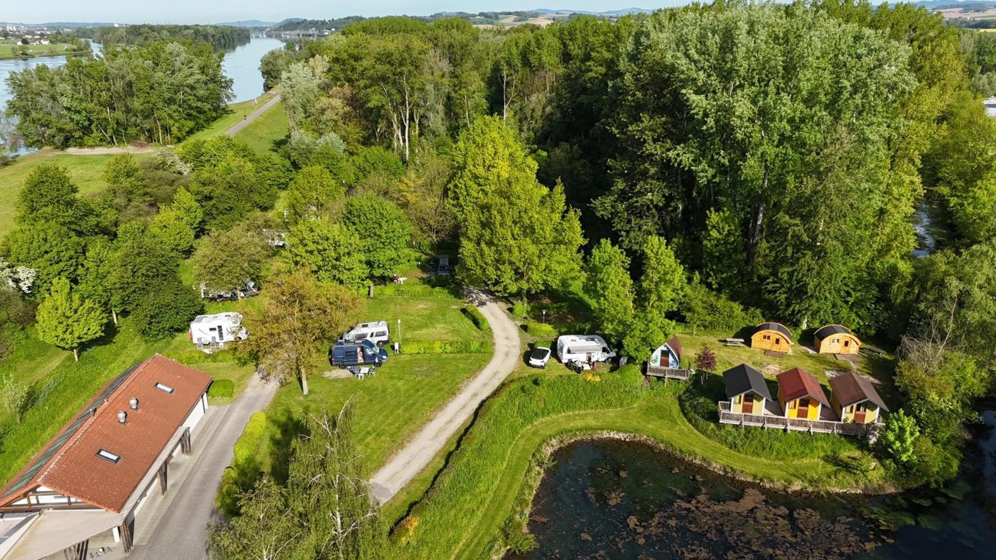 Camping&Pension Au an der Donau Exterior foto
