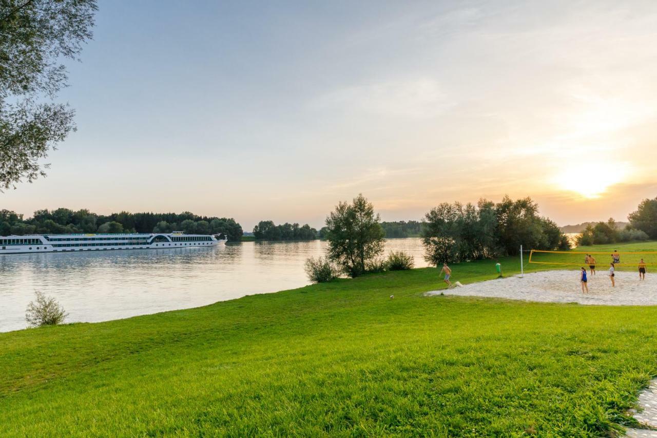 Camping&Pension Au an der Donau Exterior foto
