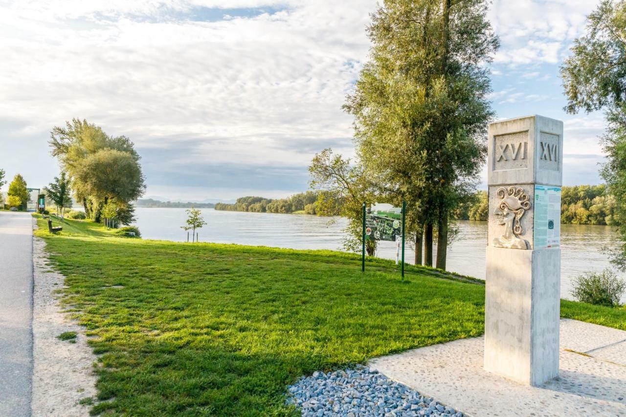 Camping&Pension Au an der Donau Exterior foto